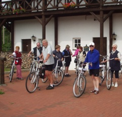 Radtour Start an der Radler-Scheune